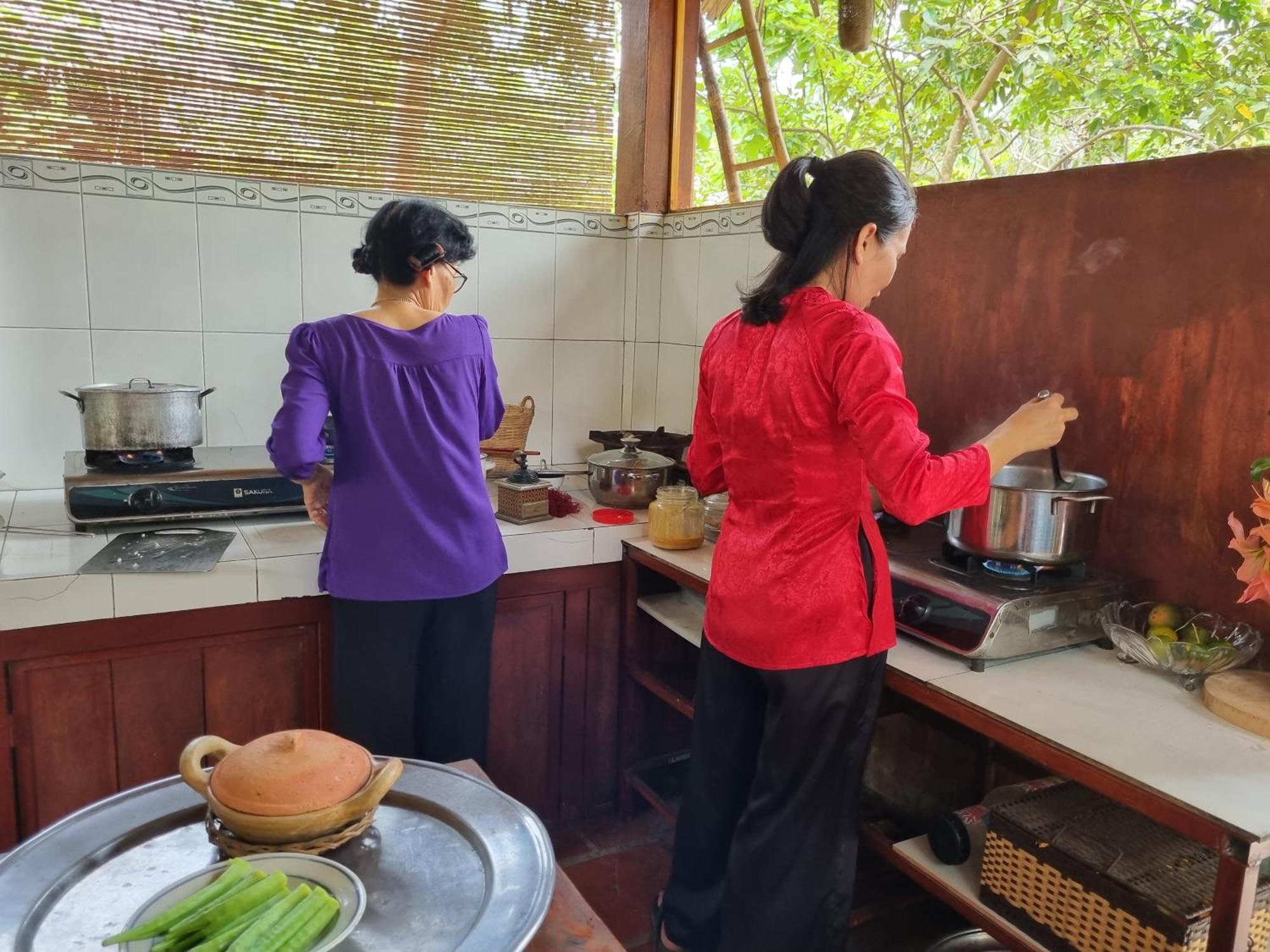 Ba Danh Homestay & Kitchen - Ben Tre Mekong Eksteriør bilde